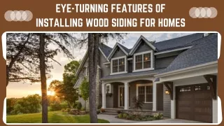 Professional Wood Siding Service For Homes