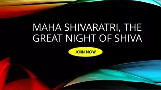 Significance of Maha shivaratri 2022 | Great Night of Siva | Maha Mantra