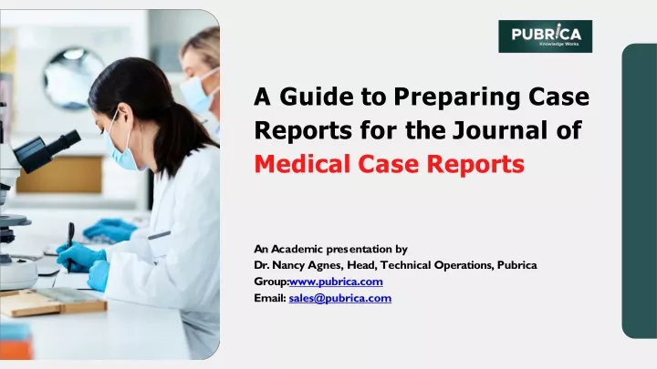 a guide to preparing case reports for the journal of medical case reports