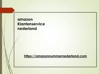amazon Klantenservice nederland