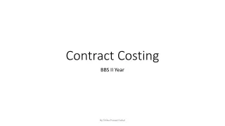 Contract Costing