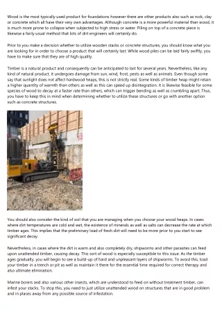 5 Laws Anyone Working in Piling Contractors Should Know