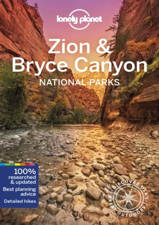 [News]tranding books Lonely Planet Zion  Bryce Canyon National Parks