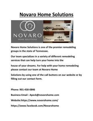 novaro home solutions