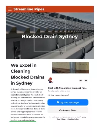 streamline pipes