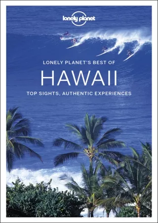 [Full] best books Lonely Planet Best of Hawaii