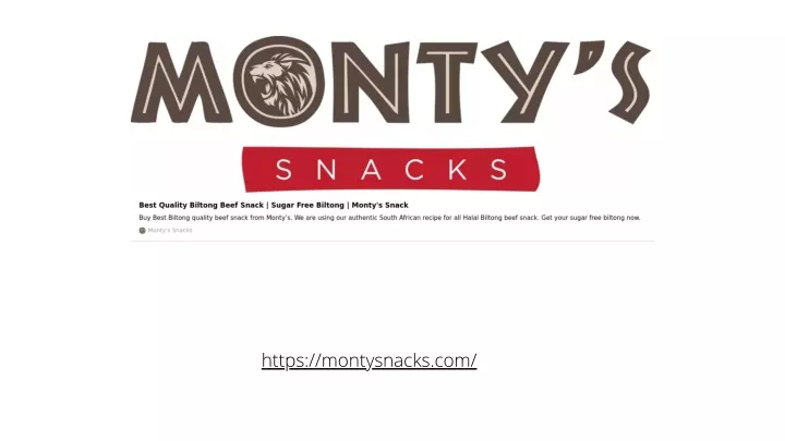 https montysnacks com