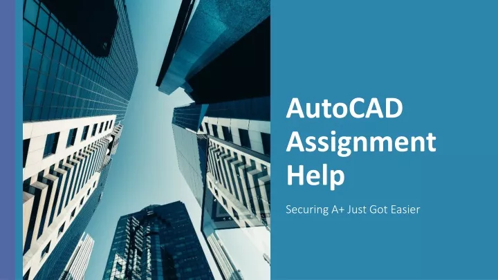 autocad assignment help