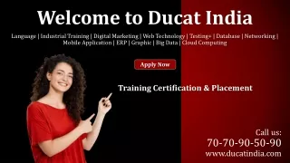 welcome to ducat india