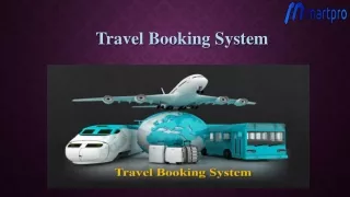 travel booking system