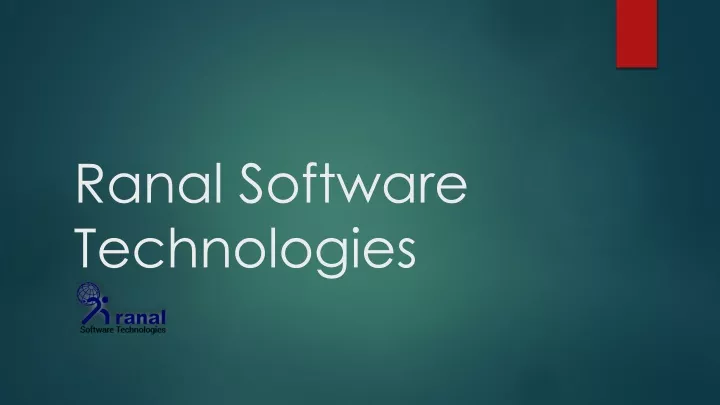 ranal software technologies