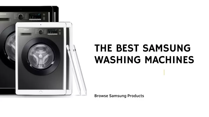 the best samsung washing machines