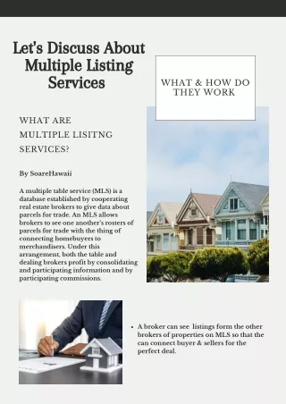 What Are Multiple Listing Services | Soare Hawaii