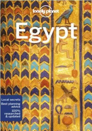 [News]tranding books Lonely Planet Egypt