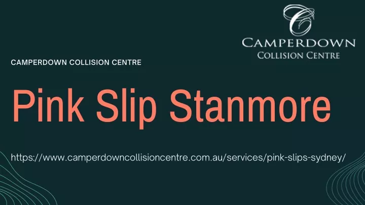 camperdown collision centre