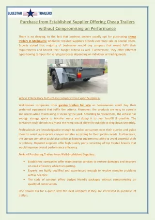 purchase from established supplier offering cheap