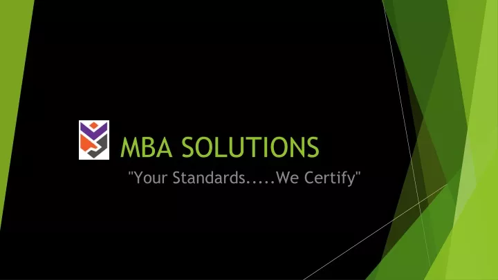 mba solutions