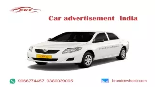 Car Advertisement-Brandonwheelz