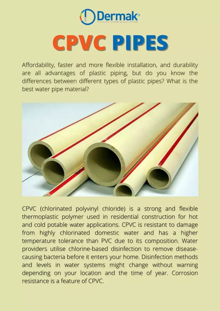 cpvc cpvc pipes