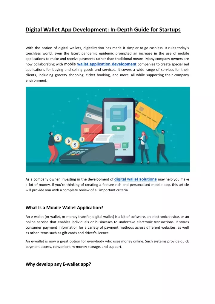 digital wallet app development in depth guide
