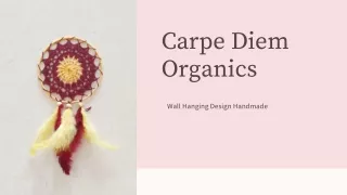 Shop Latest Design Of Handcrafted Wall Hangings At Carpe Diem