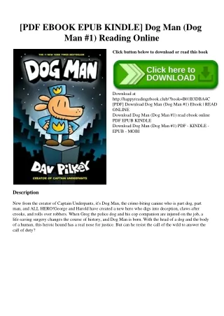 [PDF EBOOK EPUB KINDLE] Dog Man (Dog Man #1) Reading Online