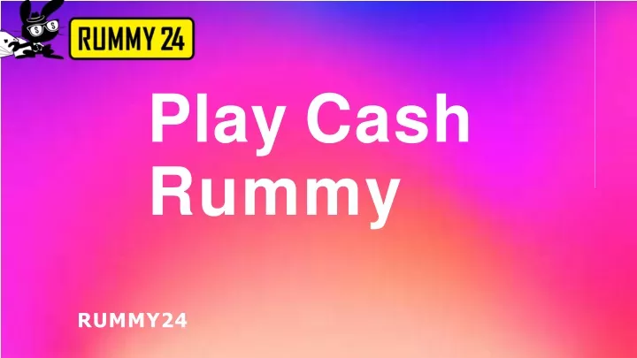 play cash rummy