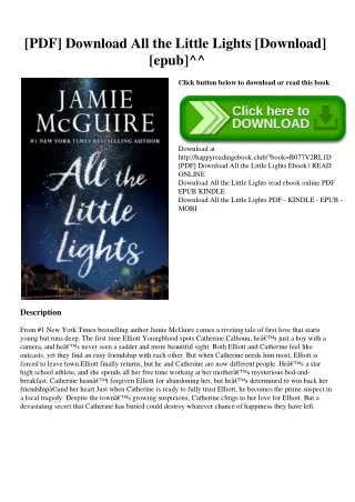 [PDF] Download All the Little Lights [Download] [epub]^^