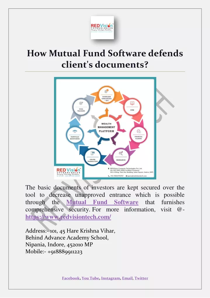 how mutual fund software defends client