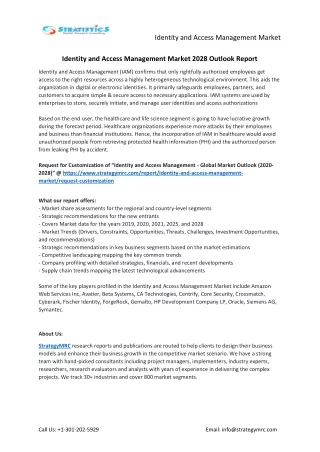 identity and access management market