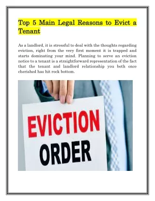 Eviction Service in California | Lynx Legal Service