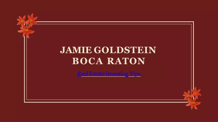 jamie goldstein boca raton