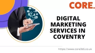 Best Digital Marketing services in Coventry | CoreDesign