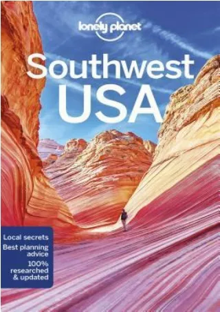 [Full] best books Lonely Planet Southwest USA