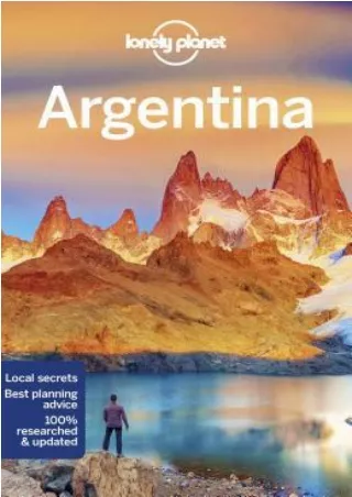 [Pdf] Lonely Planet Argentina
