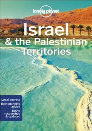 [DOWNLOAD] for free  Lonely Planet Israel  the Palestinian Territories