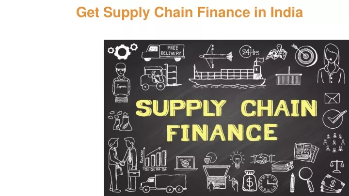 get supply chain finance in india