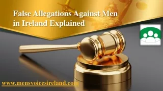 false allegations against men in ireland explained