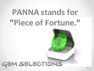 PANNA STONE - Gem Selections