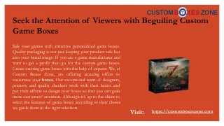 seek the attention of viewers with beguiling