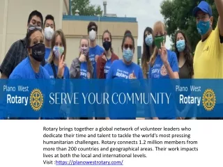 Community Service In Plano