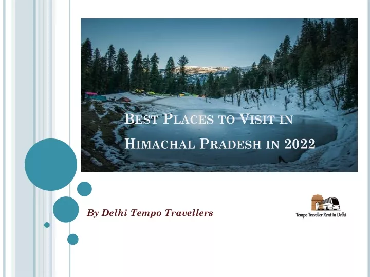 best places to visit in himachal pradesh in 2022