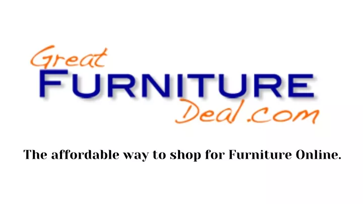 the affordable way to shop for furniture online