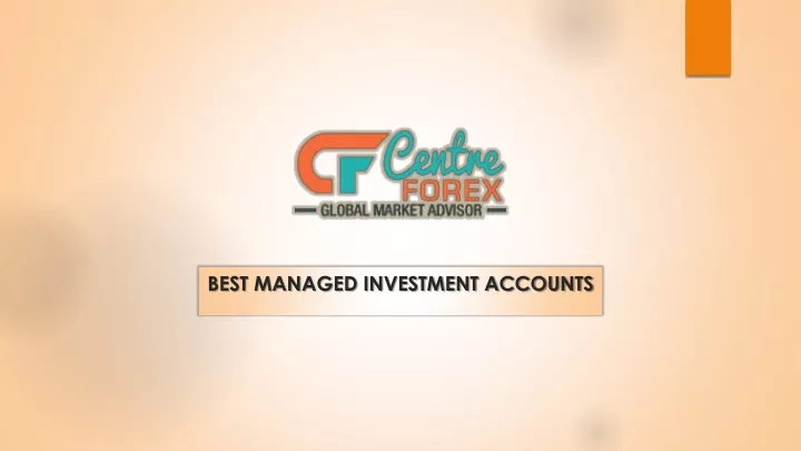 best managed investment accounts