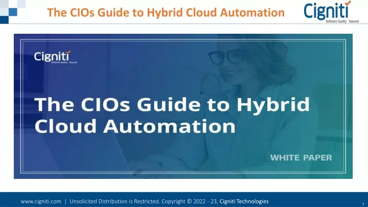 the cios guide to hybrid cloud automation
