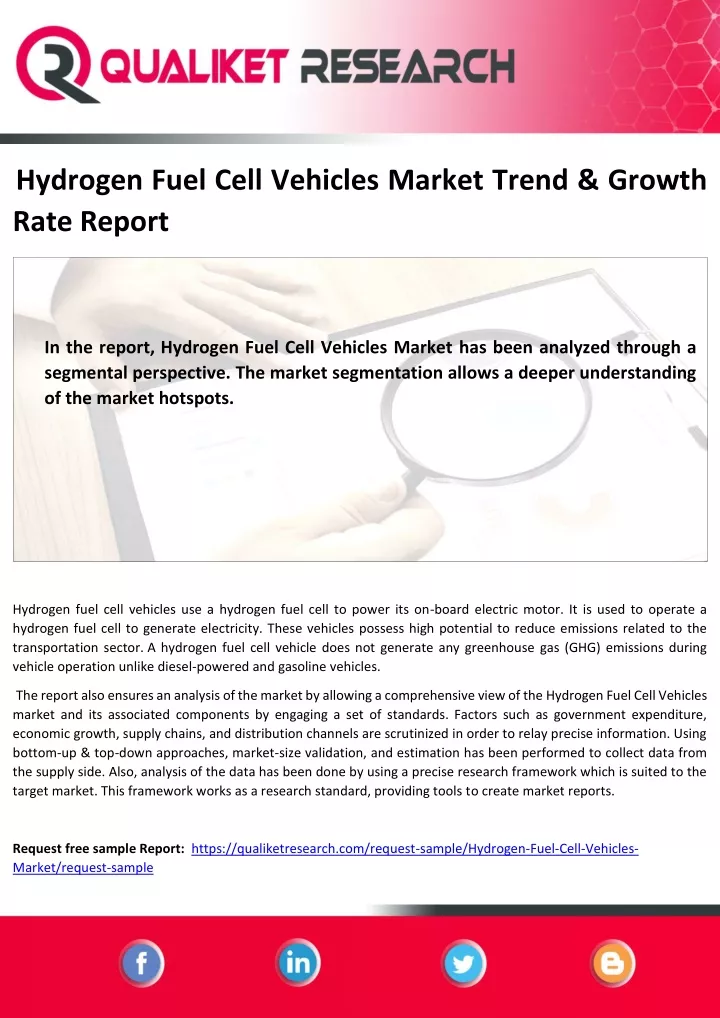 hydrogen fuel cell vehicles market trend growth