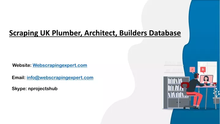 scraping uk plumber architect builders database