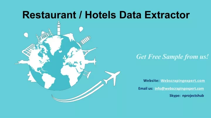 restaurant hotels data extractor