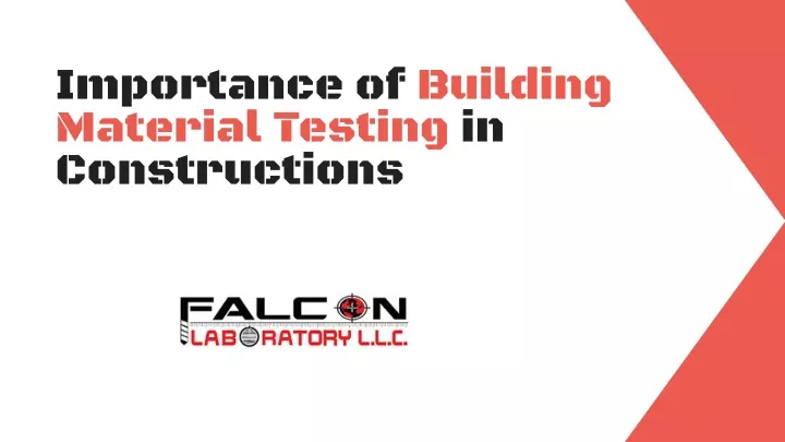 importance of building material testing