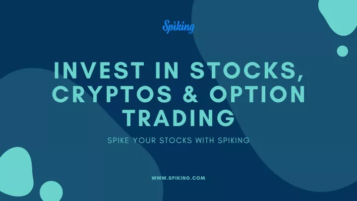 invest in stocks cryptos option trading